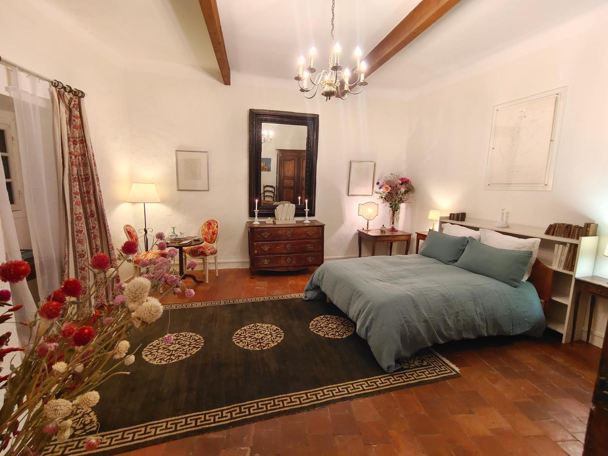 Bed and Breakfast Rue Du Chateau A Cabrieres D'Avignon Екстер'єр фото